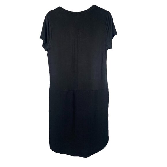 Anthropologie Dolan Loren Left Coast Collection Black Shift Dress Size Small - Picture 4 of 9